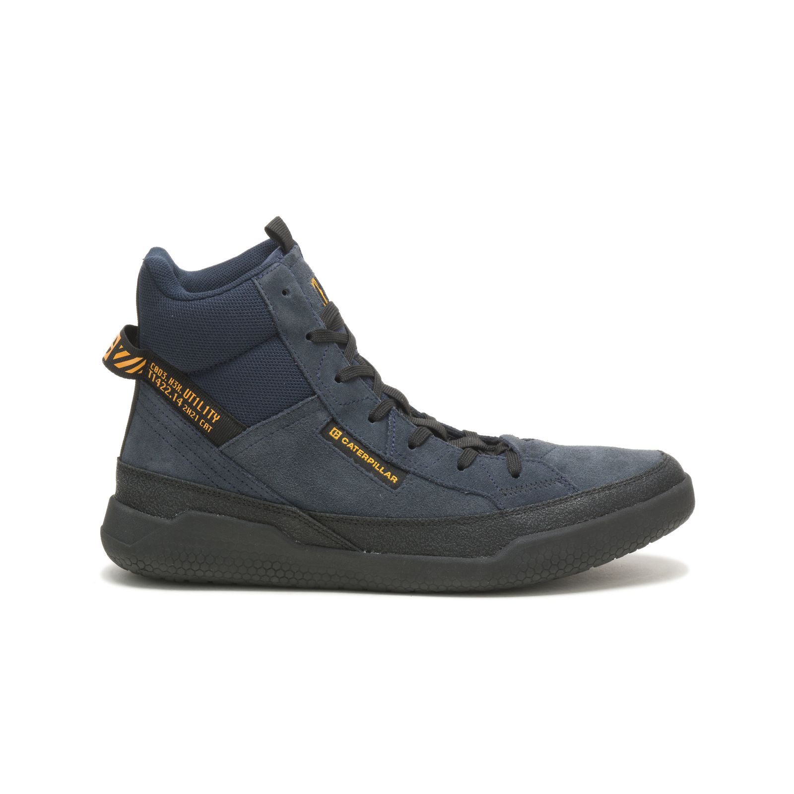 Caterpillar Code Hex Hi Utility - Womens Sneakers - Navy/Black - NZ (783FUNXJT)